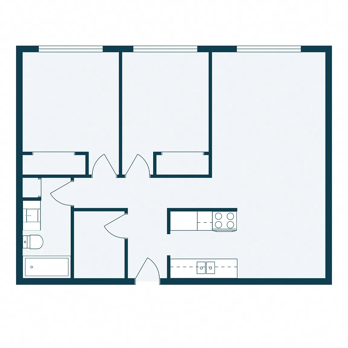 Carlton Place – Floor plan