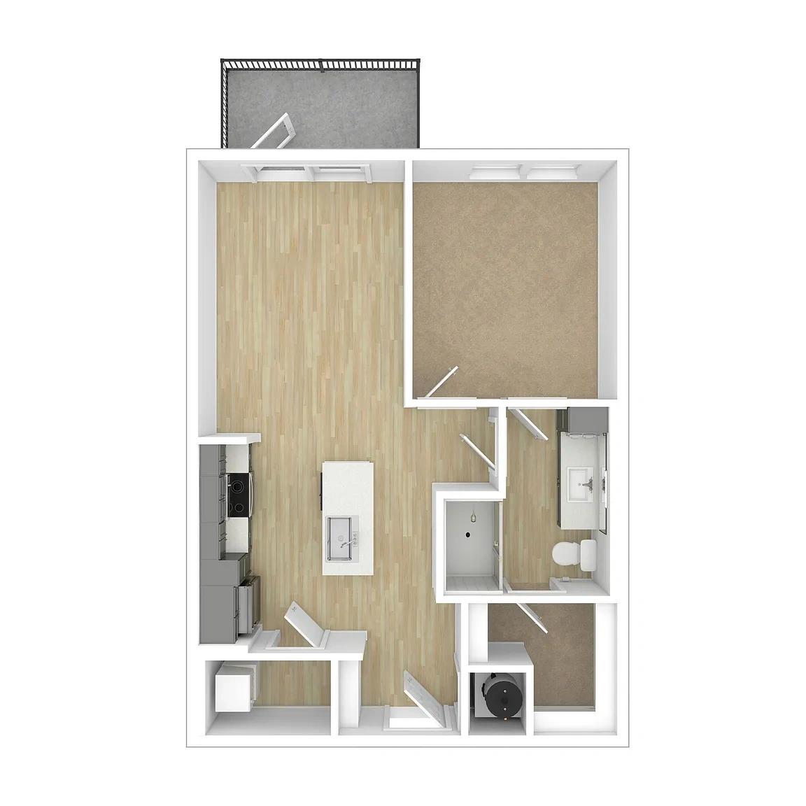 The Everly at Rouzan – Floor plan