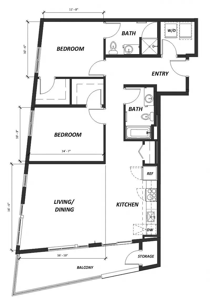 AVIVA Apartments – Floor plan