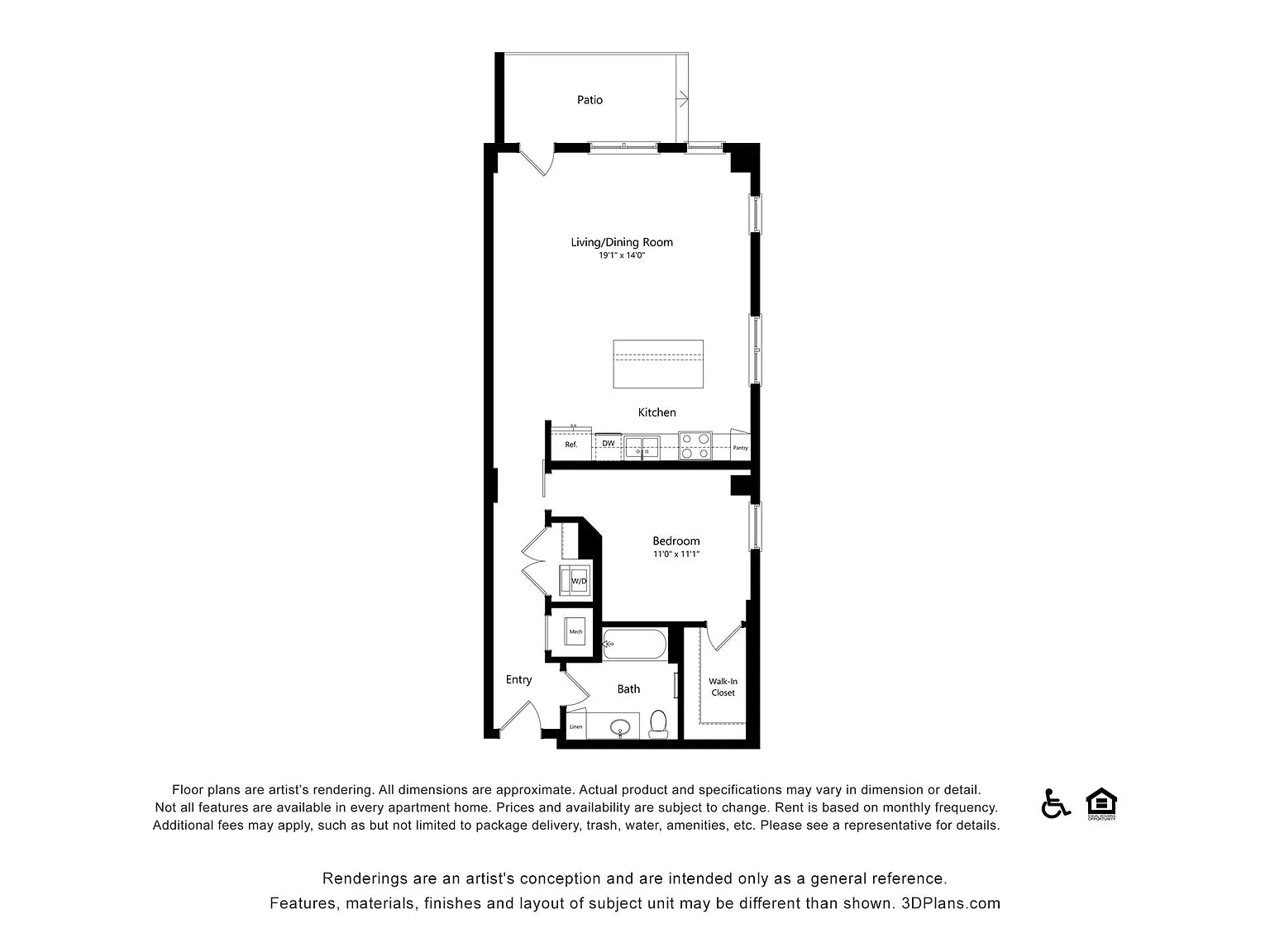 Karrick Apartments – Floor plan
