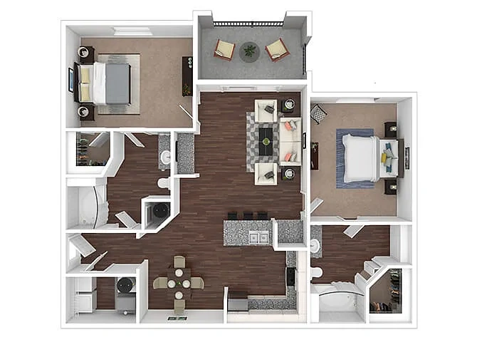Portofino Place Apartments – Floor plan