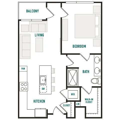 Canvas on Blake – Floor plan