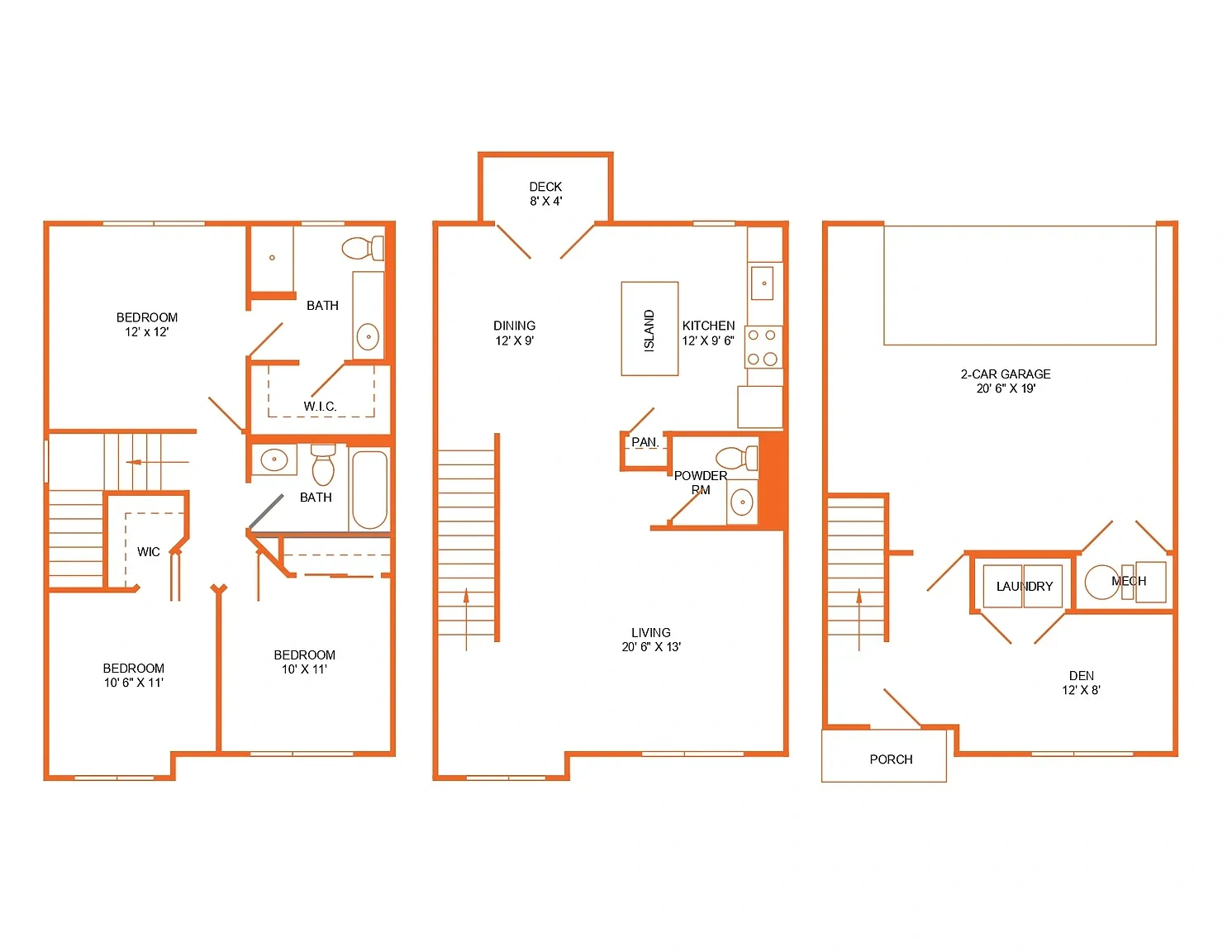 The Row on Merchant – Floor plan