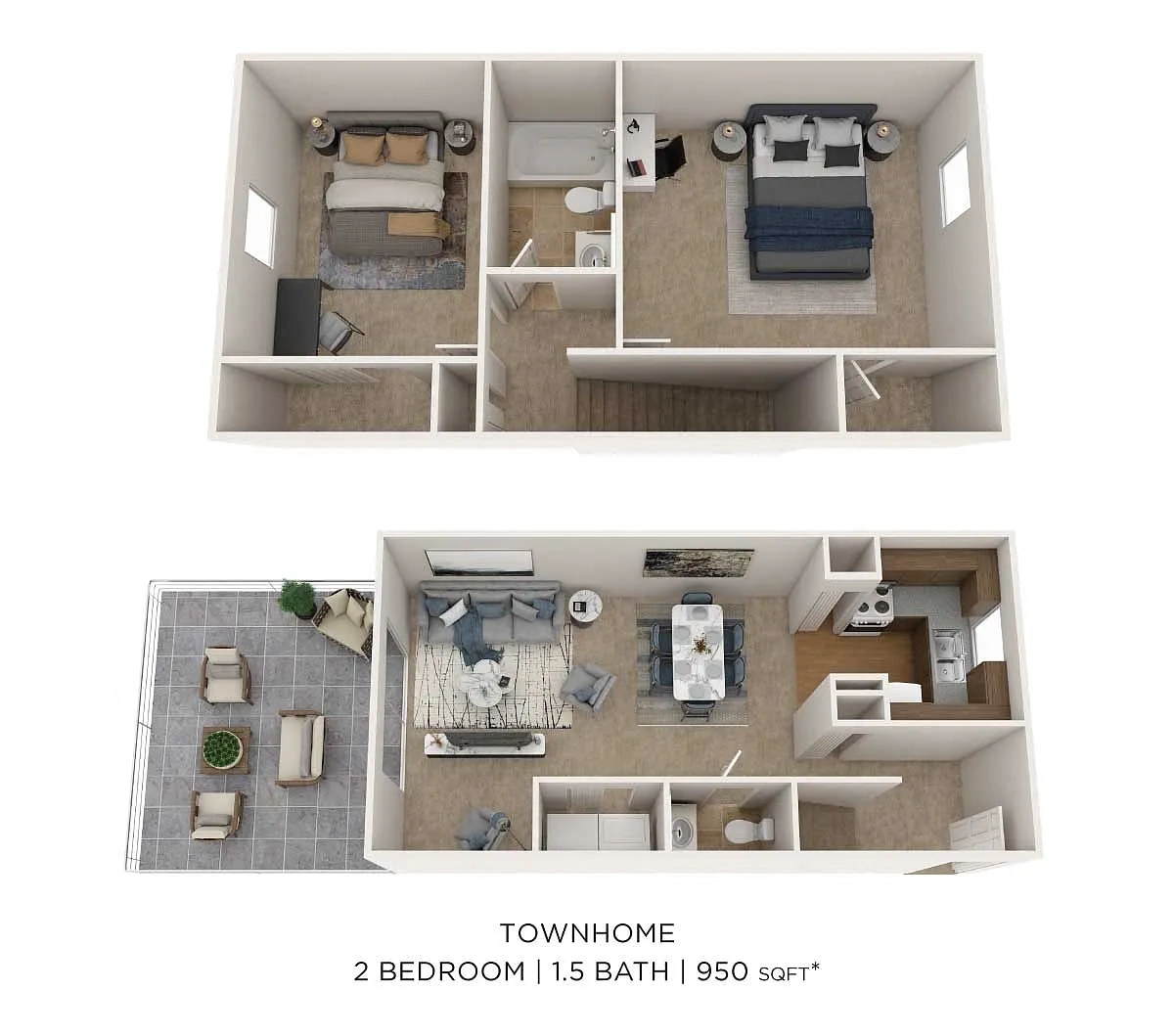 Park at Lake Magdalene Apartments and Townhomes – Floor plan