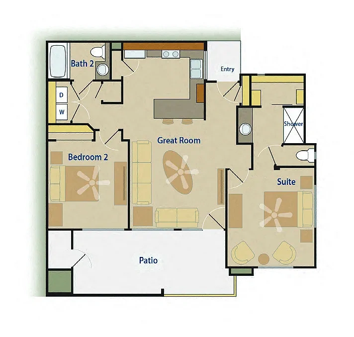 Pima Canyon – Floor plan