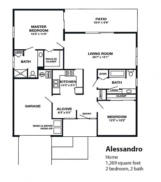 Westmont Village Homes – Floor plan