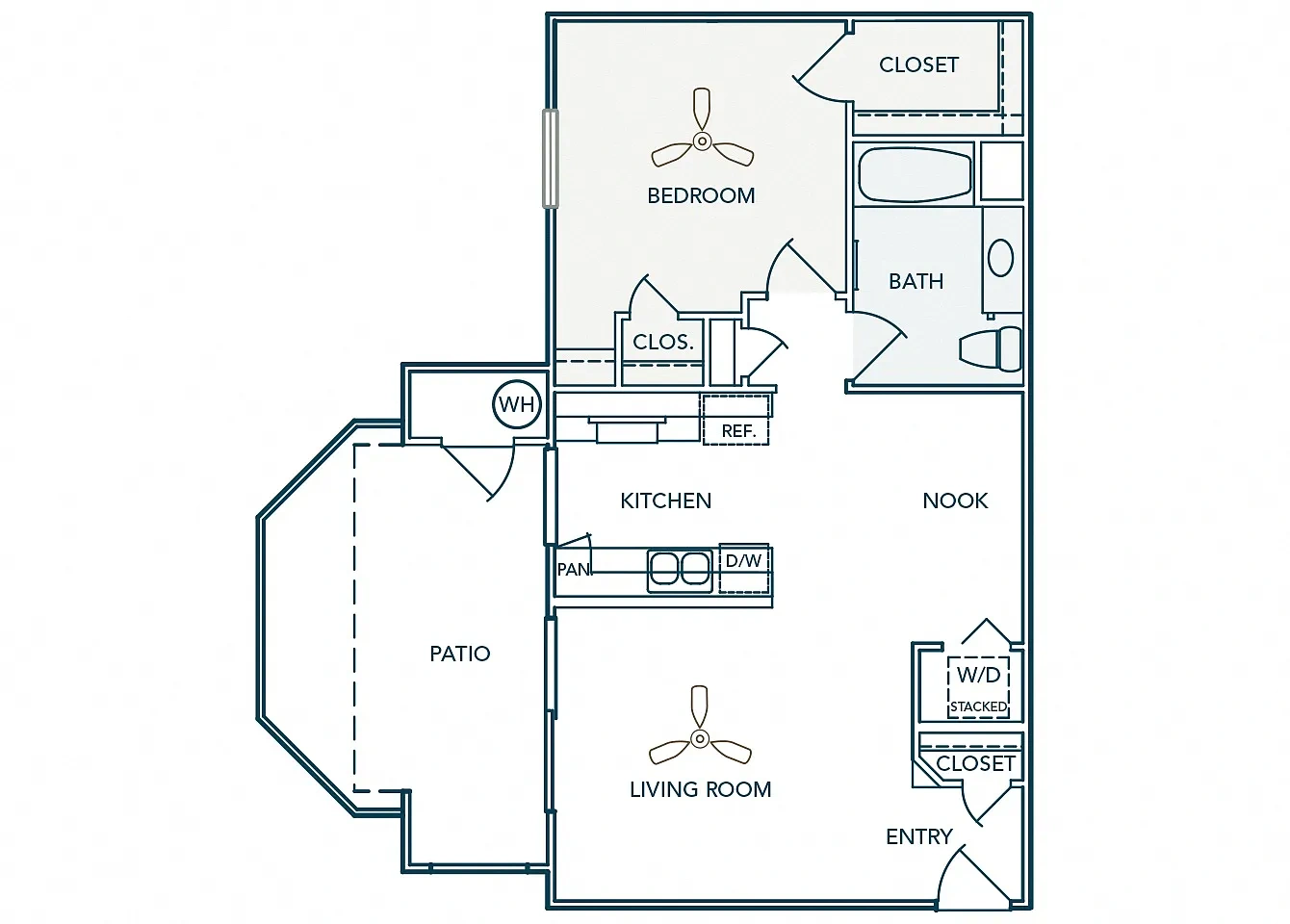 Barton Vineyard Apartments – Floor plan