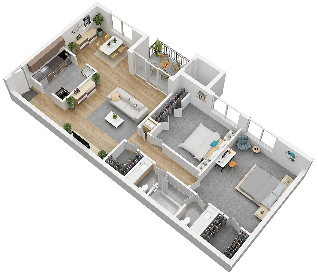 Riverwind at Chatham Park Drive – Floor plan