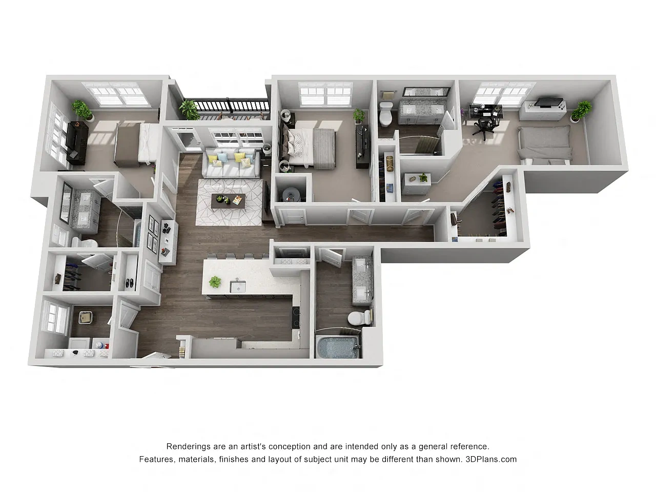 Central Island Square – Floor plan