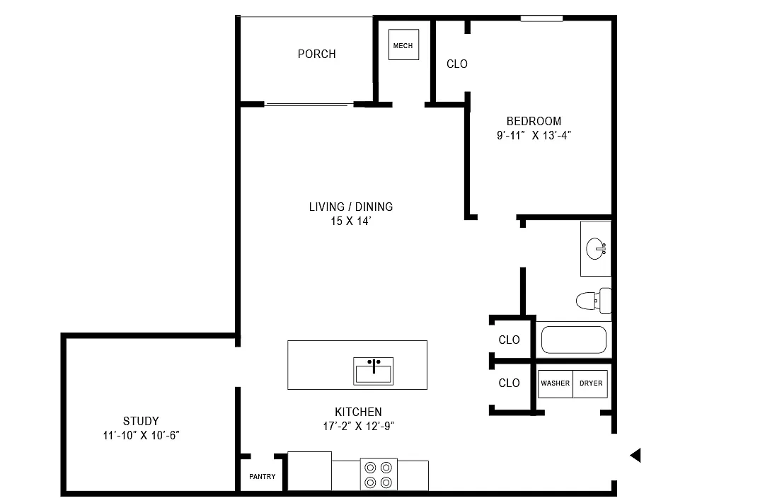 Fallbrook Flats – Floor plan