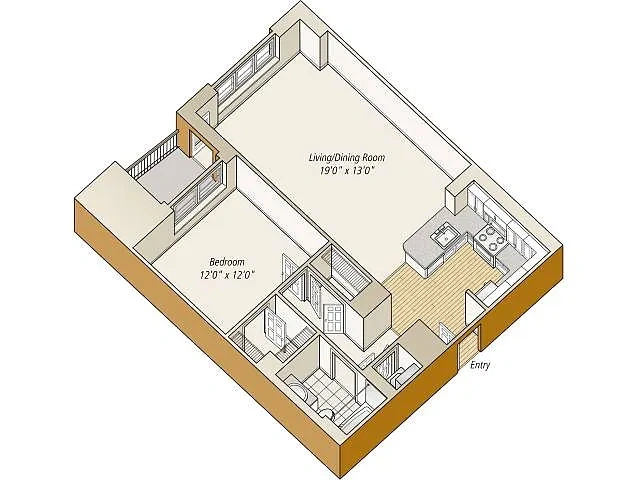 The Esquire on Fifth – Floor plan