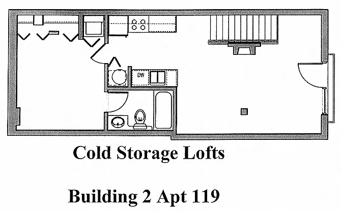Atrium Lofts at Cold Storage – Floor plan