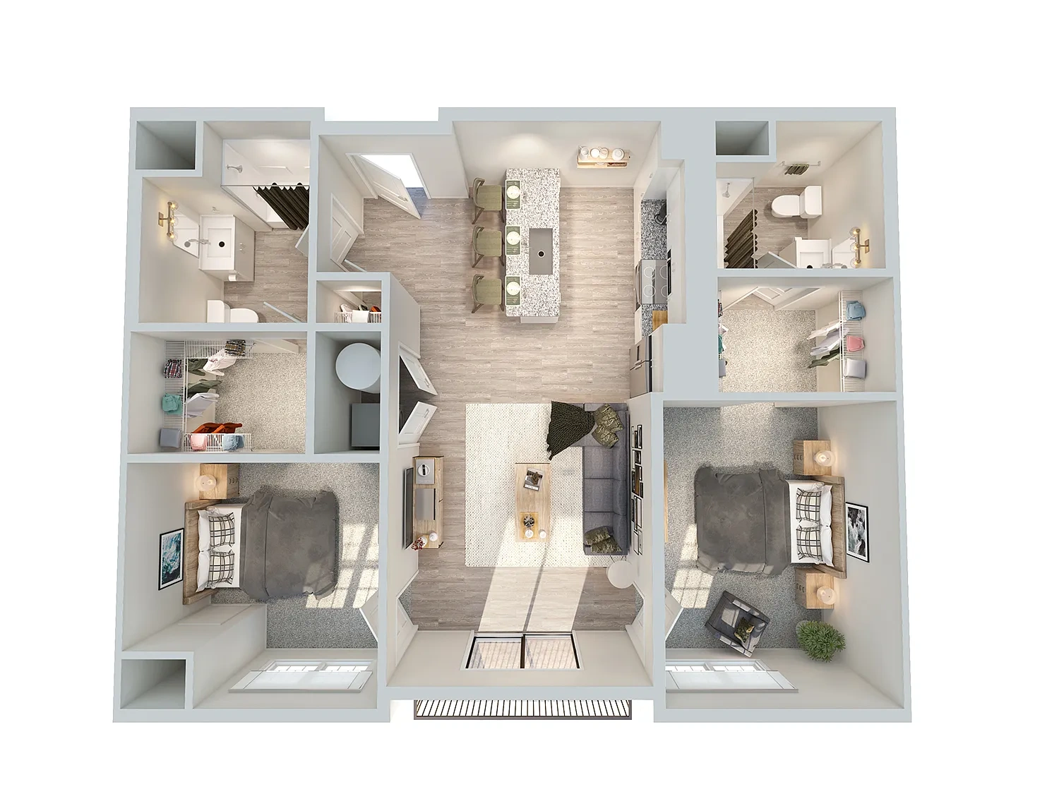 Park Lamont Apartments & Townhomes – C