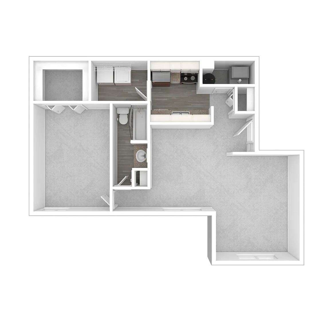 Stoney Creek Apartments – Floor plan