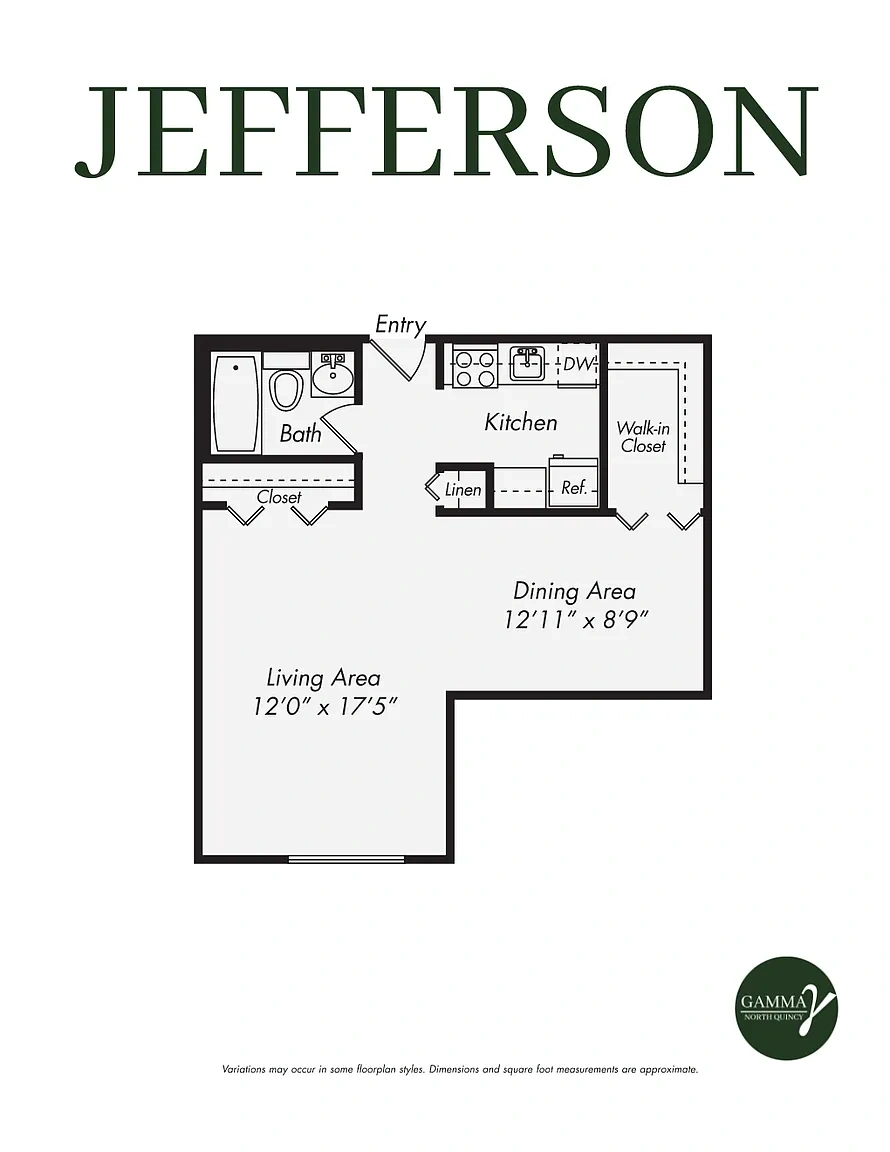 Gamma North Quincy – Floor plan