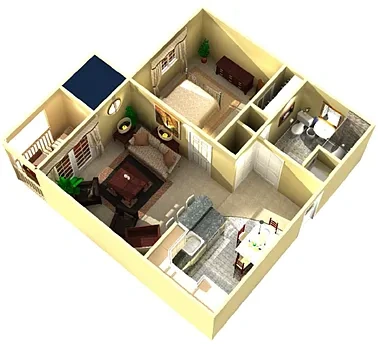 Sheldon Square Senior Apartments – One Bedroom