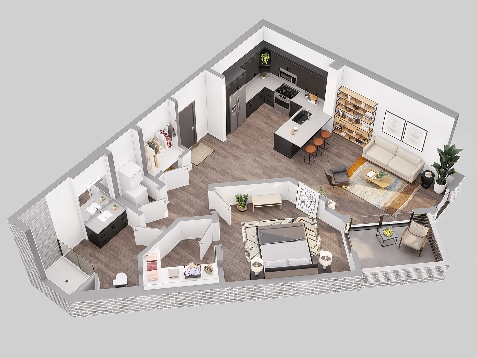Post District Residences – Floor plan