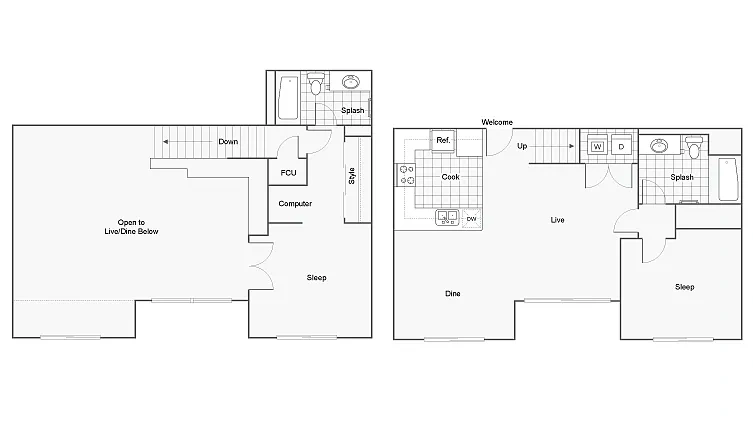 Arrive Mission Valley – Floor plan