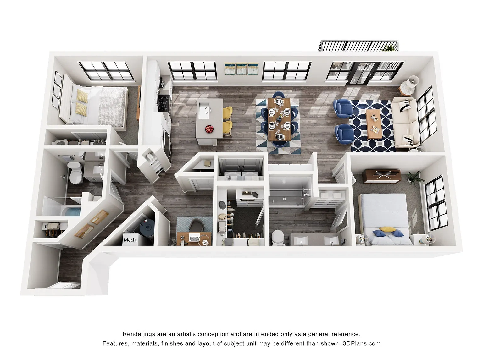 The August – Floor plan