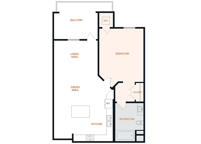 The Venue at Orange – Floor plan