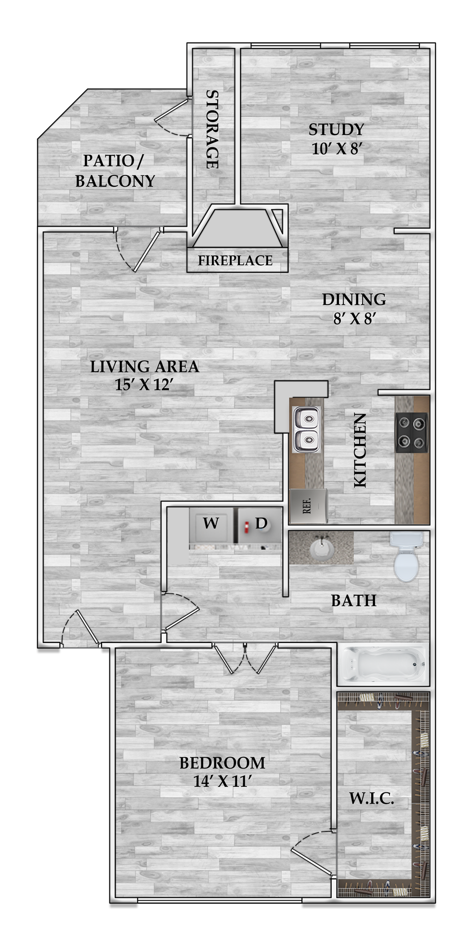 17206 Imperial Valley Dr unit 301 – photo 3