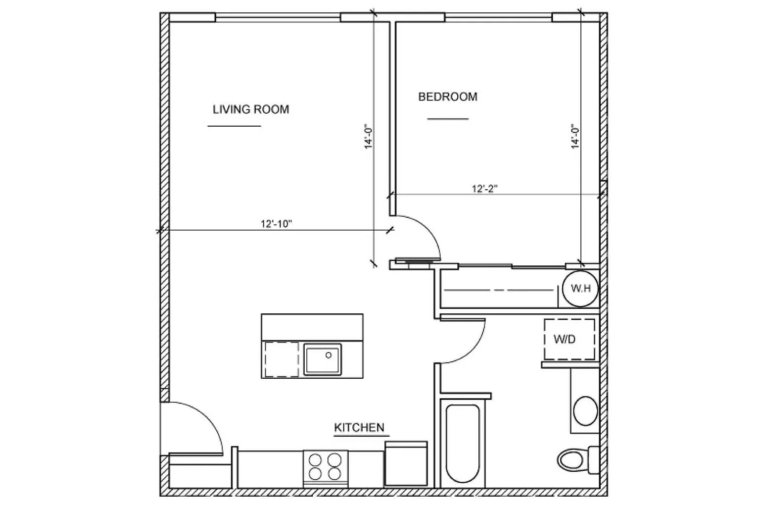 Market Village Apartments – Floor plan