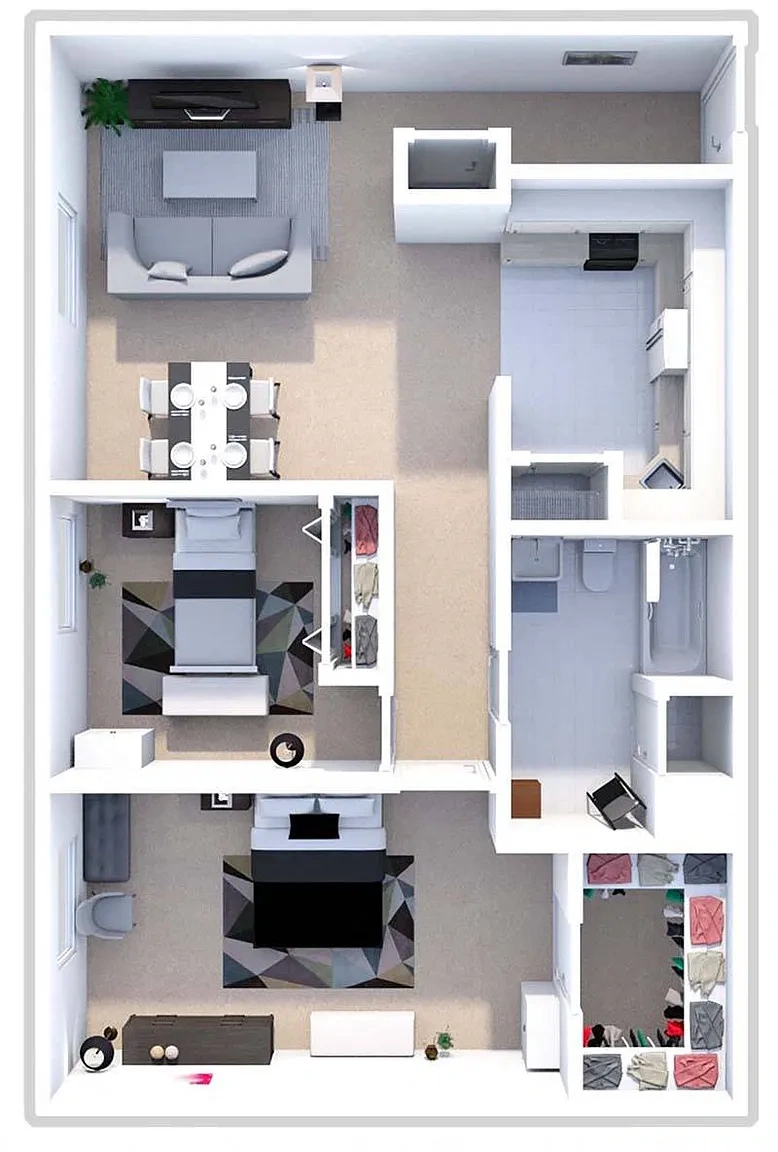 Commodore Perry Apartments – The St Clair