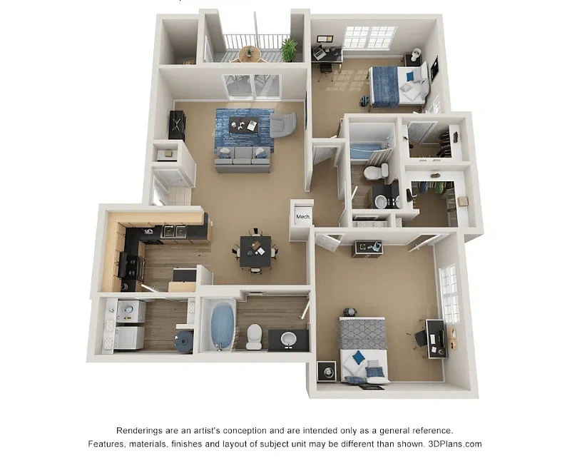 Preserve at Mobbly Bay – Floor plan