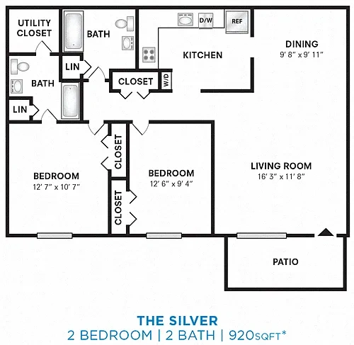The Townhomes at Diamond Ridge – Floor plan