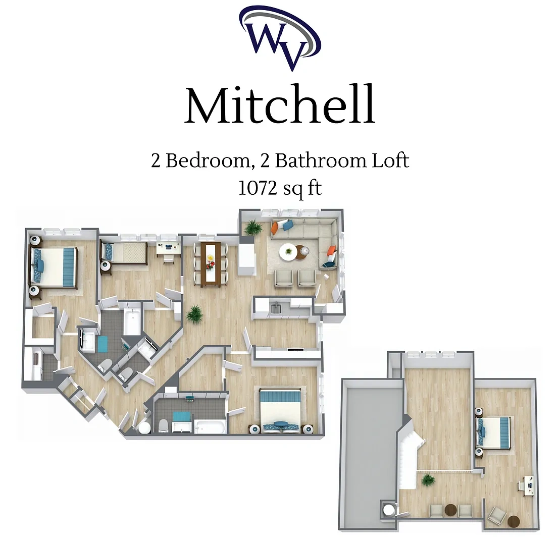 Westville Village Apartments – Floor plan