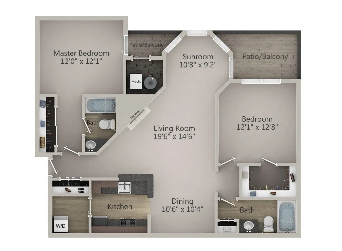 Windsor Kingstowne – Floor plan