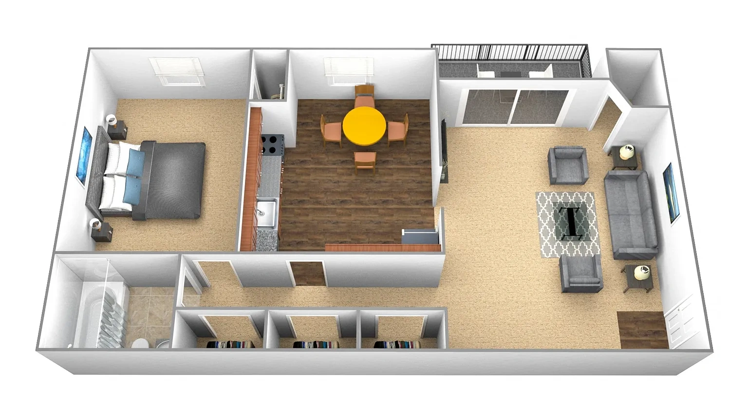 Windsor House Apartments – Floor plan