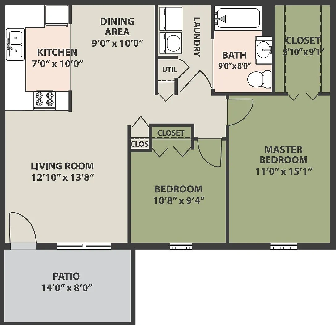 Parkmead Apartments – Floor plan