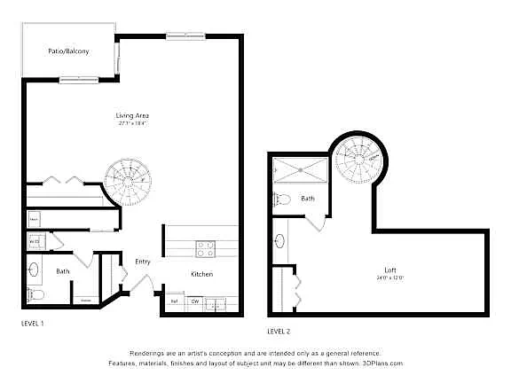 The Joliet at Lowry – Floor plan