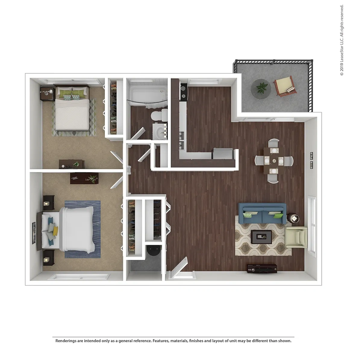 Cloister Gardens – Floor plan