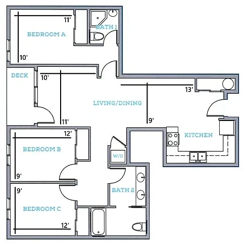 The Pearl – Floor plan