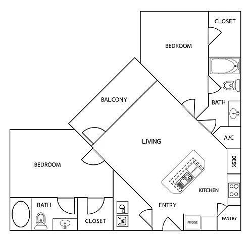 Century Palm Bluff – Floor plan