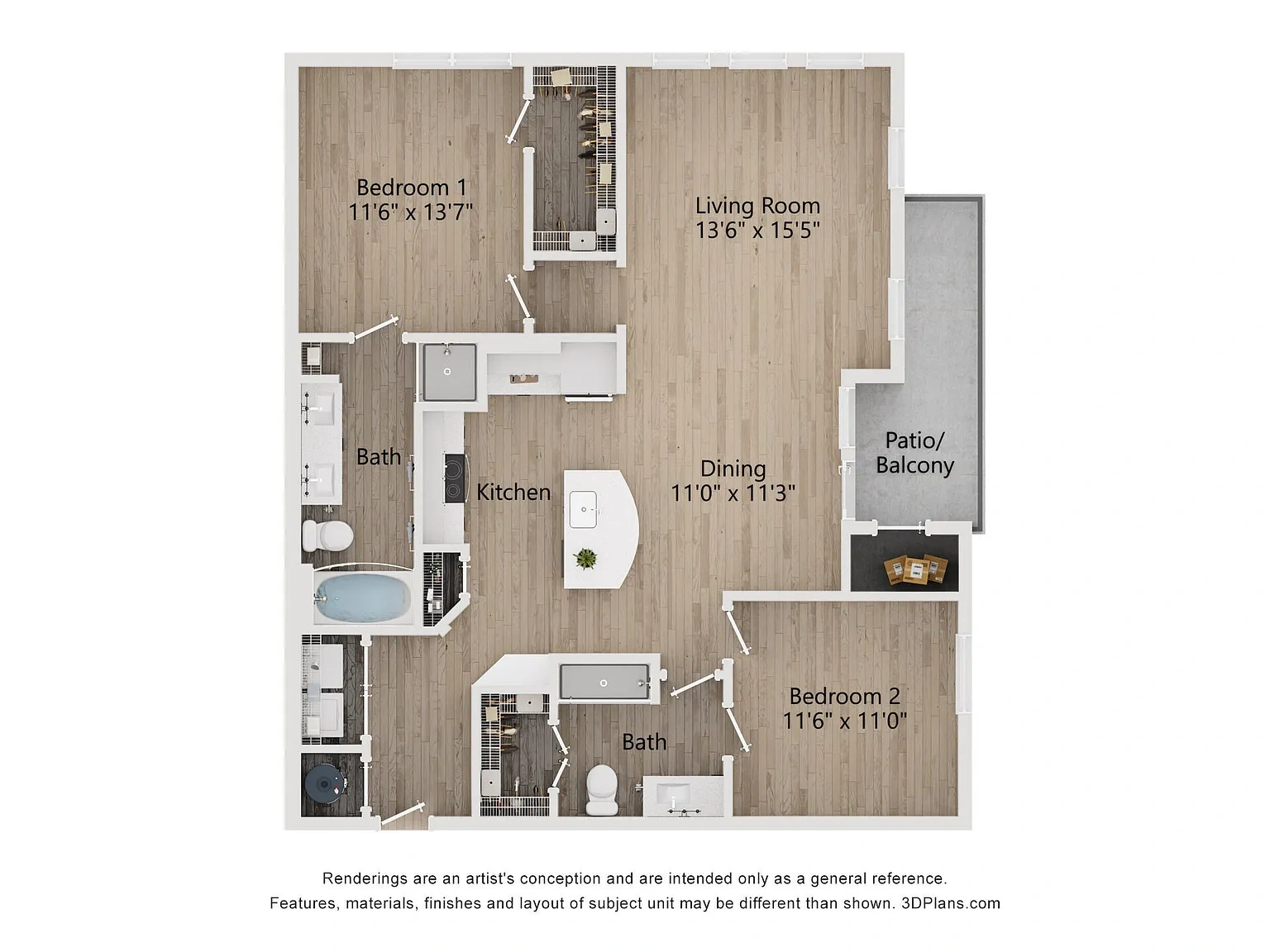 Southerly at Heron Creek – Floor plan
