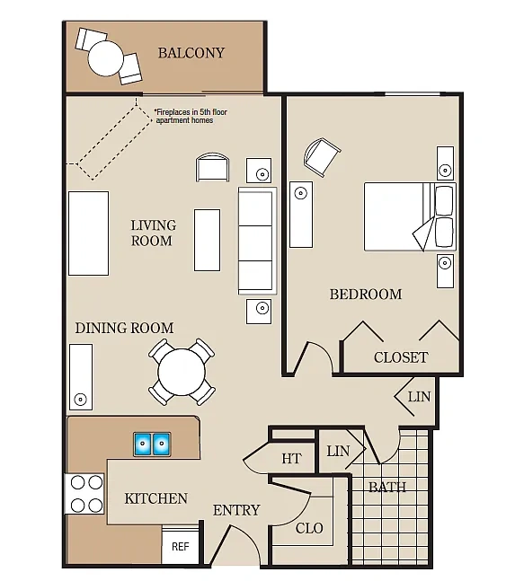 Lake+House Apartments – Floor plan