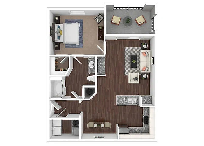 Portofino Place Apartments – Floor plan