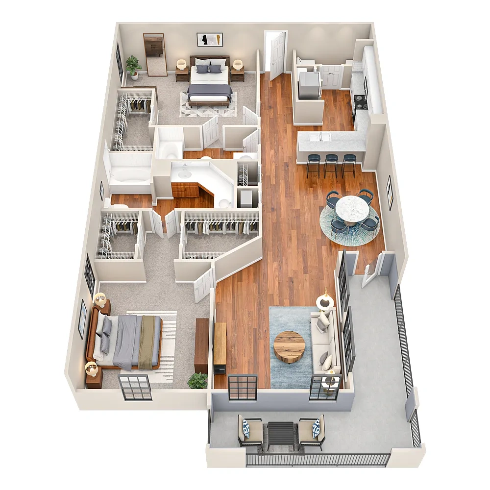 Bristol Place Apartment Homes – Floor plan