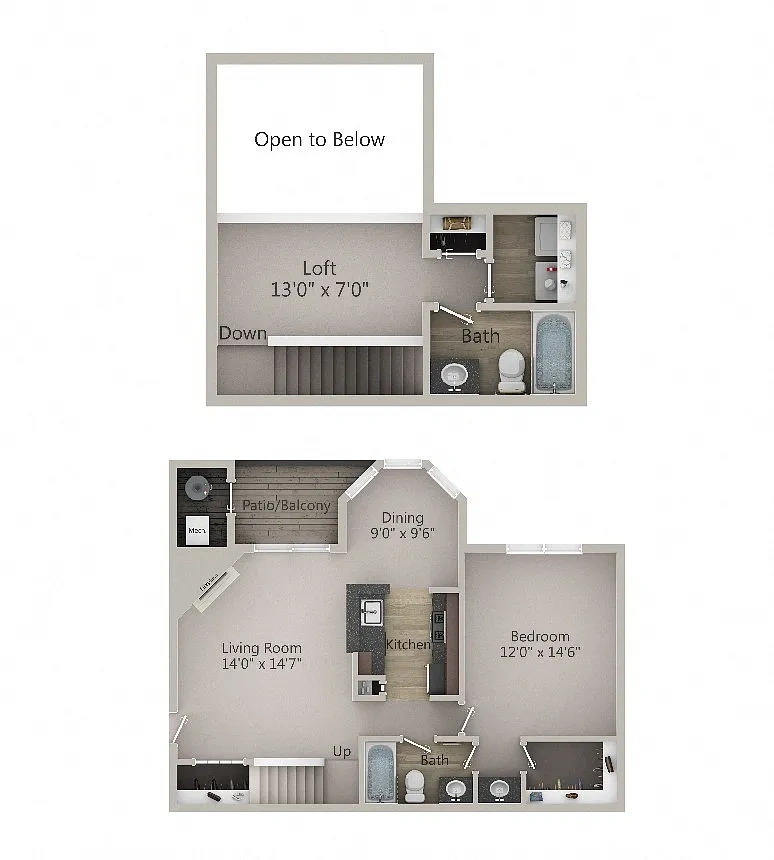 Windsor Kingstowne – Floor plan