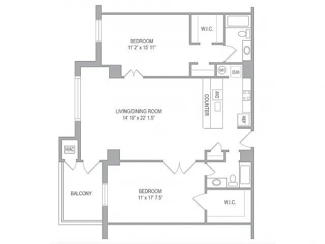 Courtland Towers – Floor plan