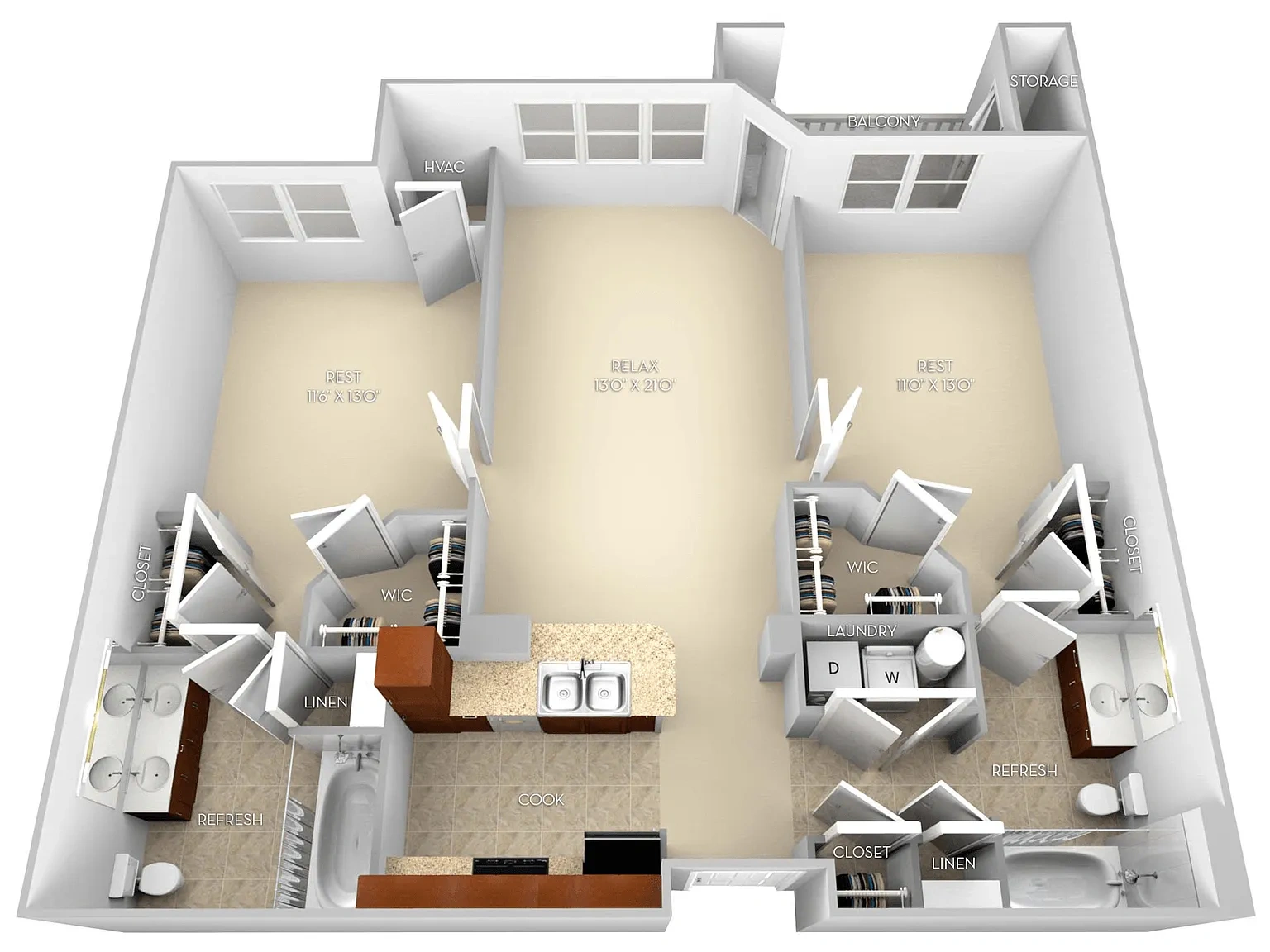 The Villagio – Floor plan