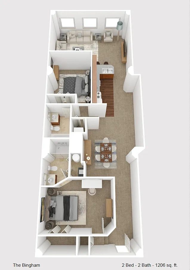 The Bingham – 2X2
