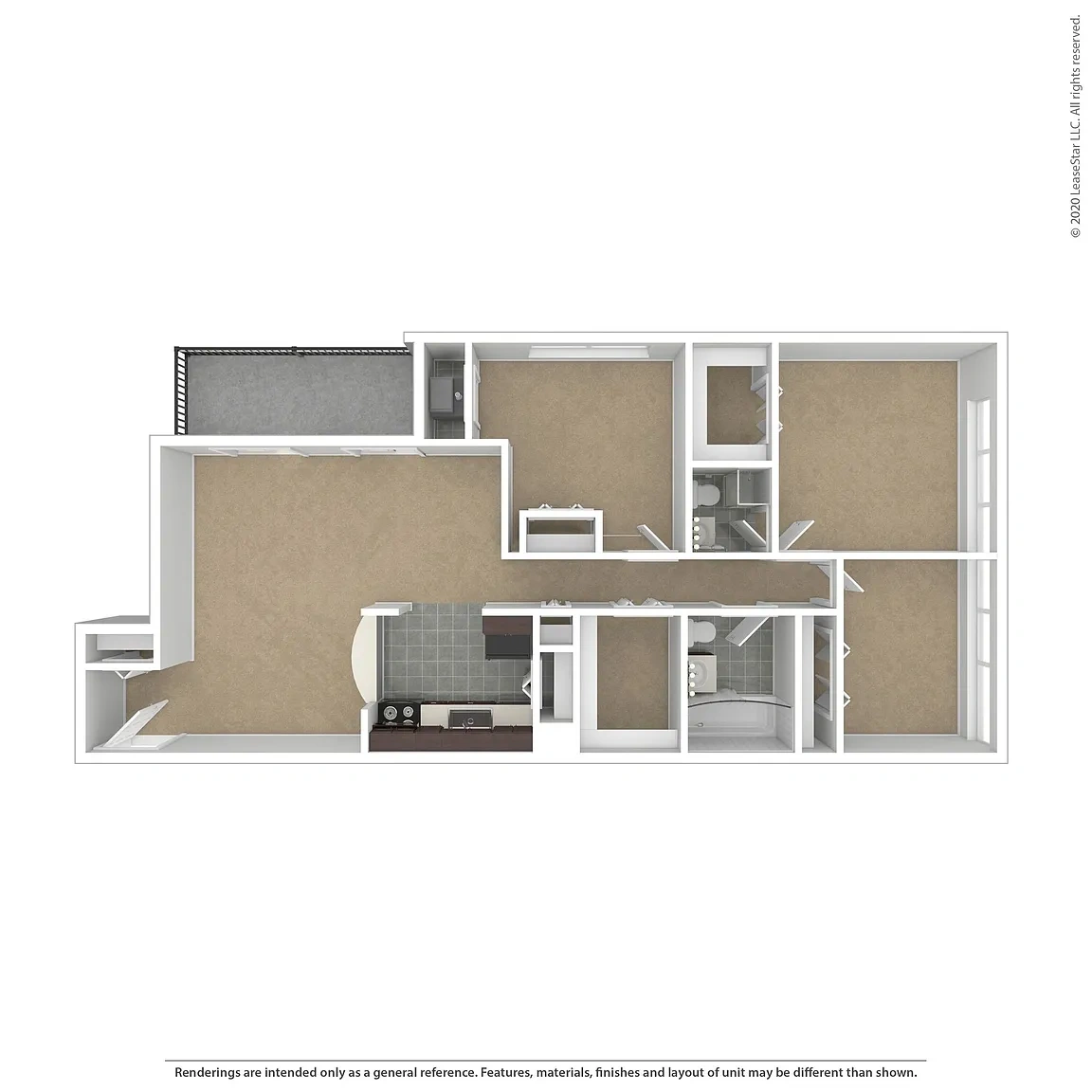 Verona at District Heights – Floor plan