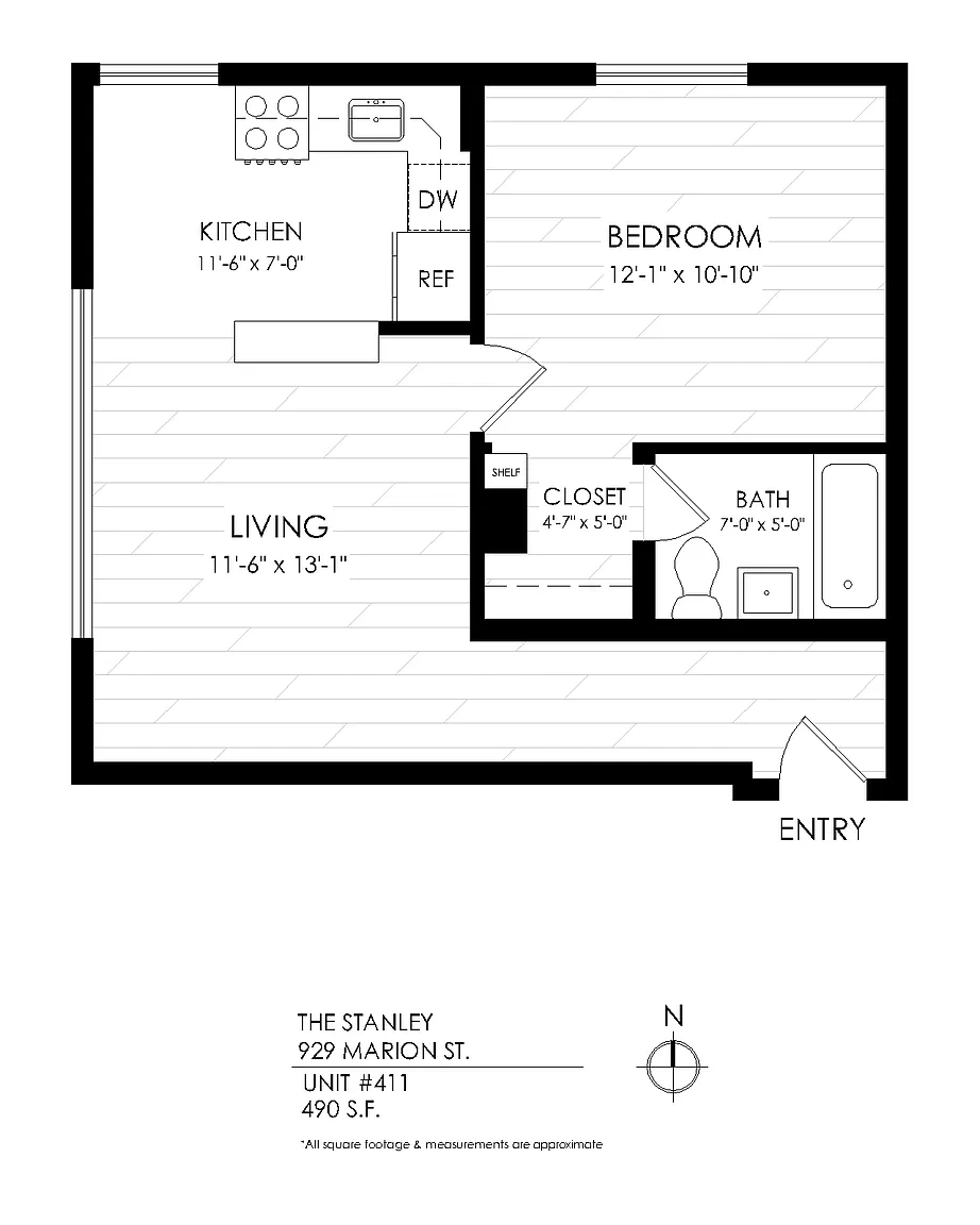 The Stanley – Floor plan