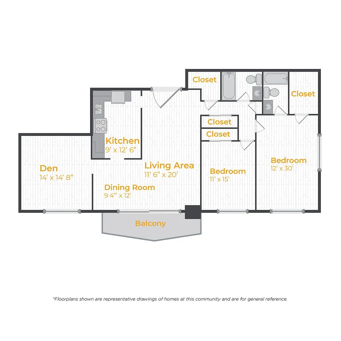 THE VANTAGE APARTMENTS – 2/2 LD