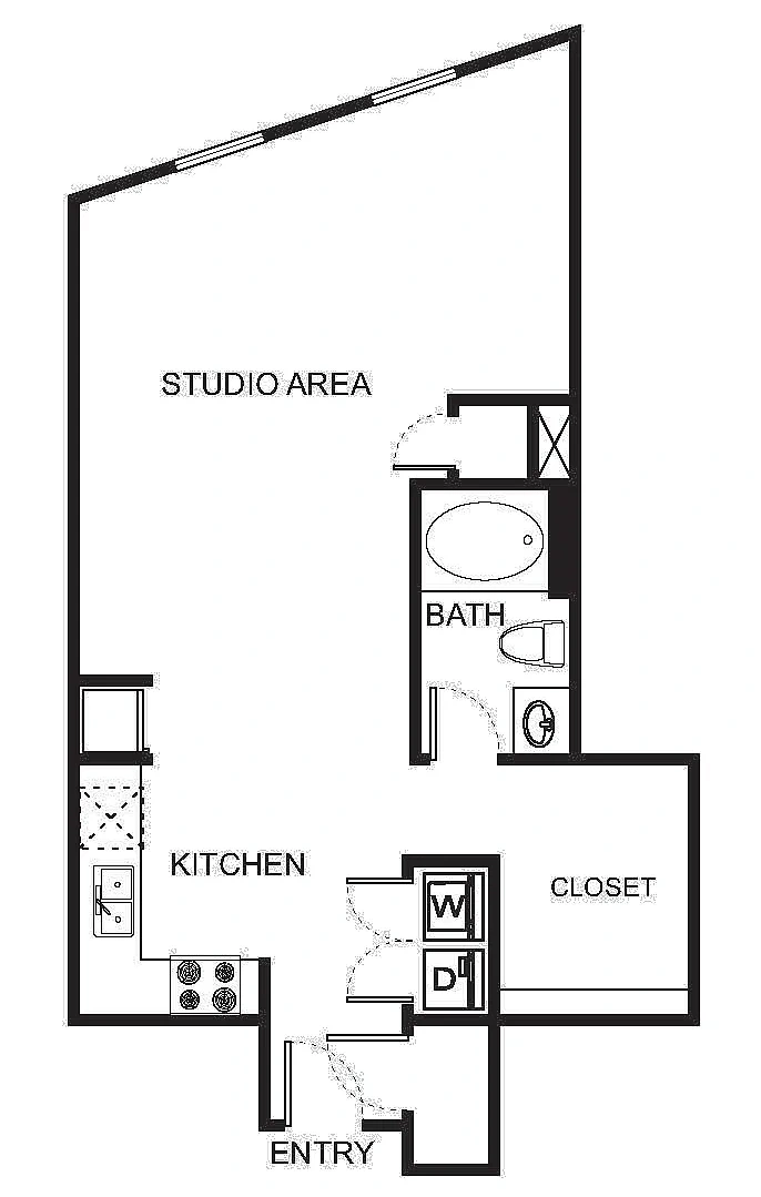 Uptown Square Apartment Homes – Floor plan