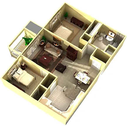 Sheldon Square Senior Apartments – Two Bedroom